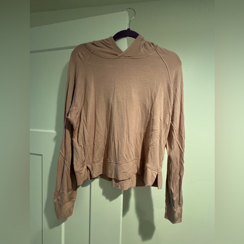 Pink athletic hoodie, Size L